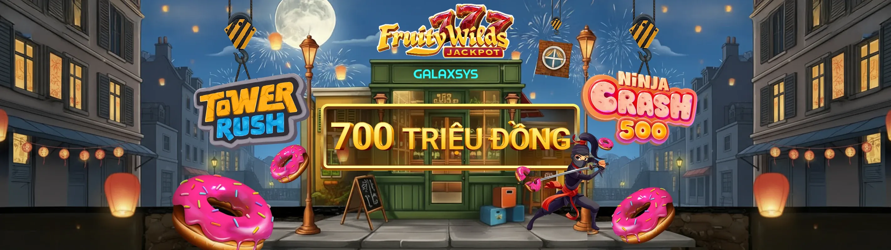 Giao diện 79king game với các trò chơi mới nhất